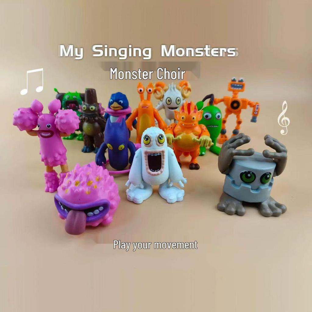 MySingingMonsters Handmade Cartoon Dolls, Figurines, Ornaments, and Models