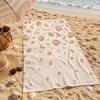 Strawberry Milk Aesthetic Beach Towel, Suitable For Beach, Swimming Pool, Vacation, Unique Holiday Gift