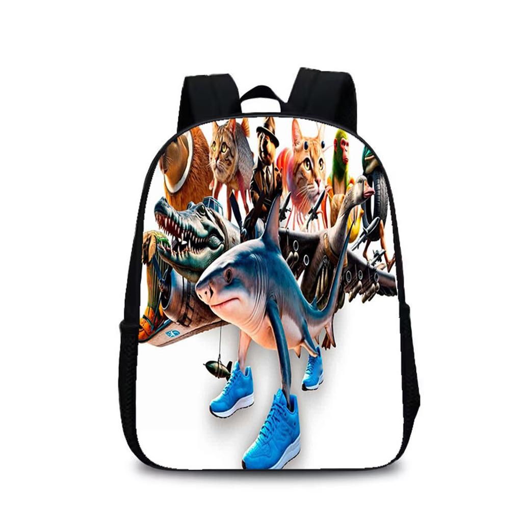 Cartoon Schoolbag Lunch Bag, Pencil Case Lightweight Back To School Supplies Schoolbag Laptop Backpack Large 15 Inch Backpack Small Backpack