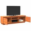 TV Cabinet Wax Brown 140 x 35 x 40 cm Solid Pine Wood