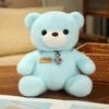 25cm Kawaii Bunte Fliege Bär Puppe Plüschtier Stofftier Bär mit Rose Tierpuppe Geburtstagsgeschenk Kissen für Mädchen Kinder