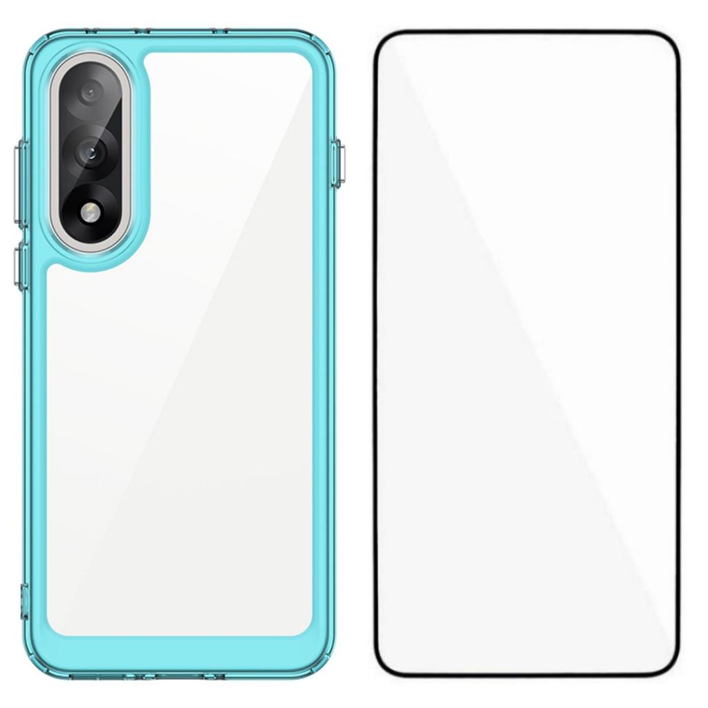 For OnePlus Ace 5 Ultra 5G/OnePlus Nord 5 5G Phone Case WANLONFENG XC Series TPU Acrylic Cover with Tempered Glass (Big Lens Hole)