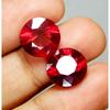 Natural Red Ruby Loose Gemstone 14.50 ct Round Cut Bloody for Jewelry Making and Gem Collections