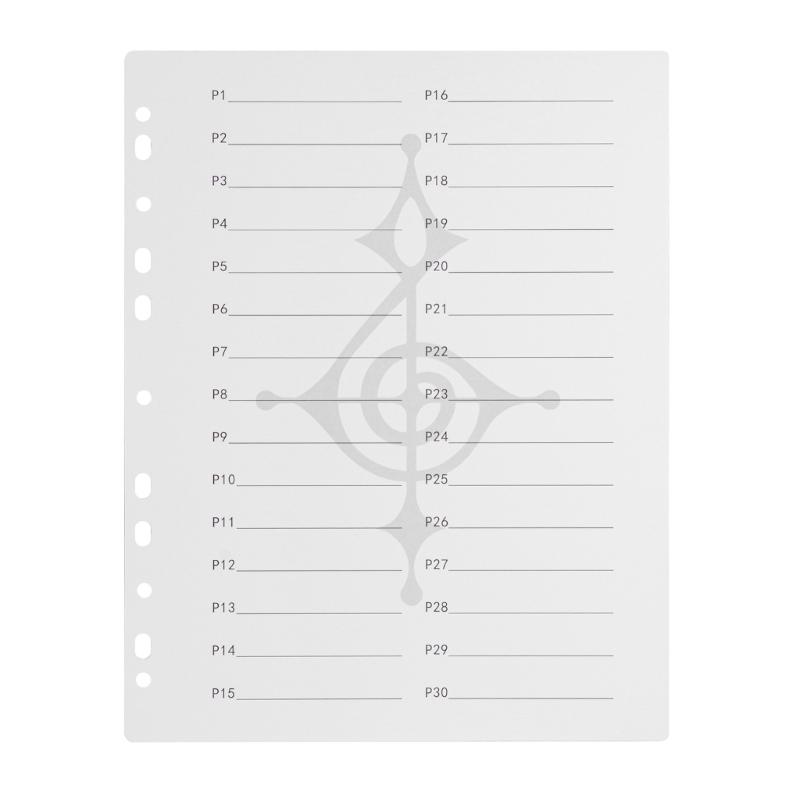 Detachable Notebook Binders Music Organizer Sheet Music Storage Pocket Sheet Music Folder Sheet Music Binders Organizer