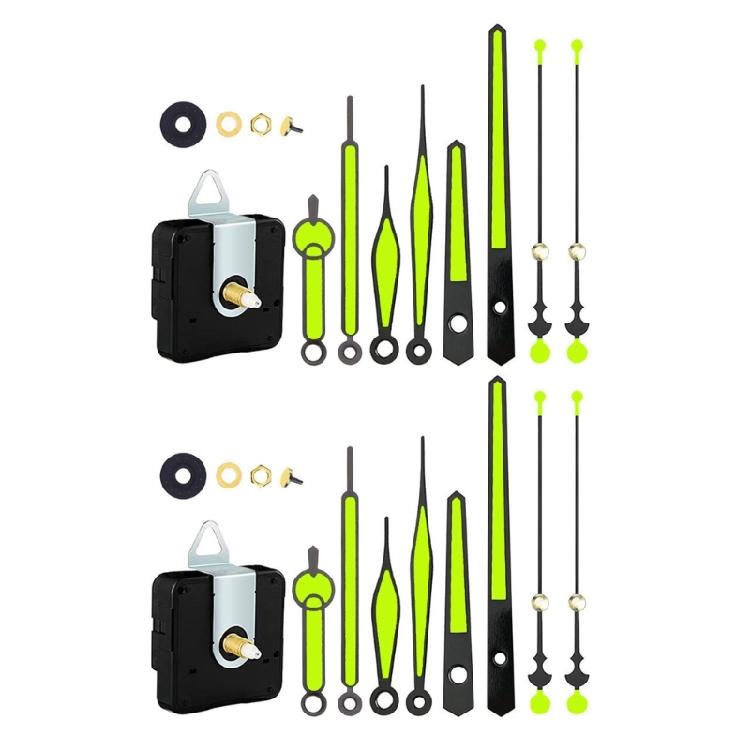 1/2Pcs High Torques Long Shafts Clock Movement Mechanism DIY Clock Repair Parts Replacement Clock Movement Parts Gift