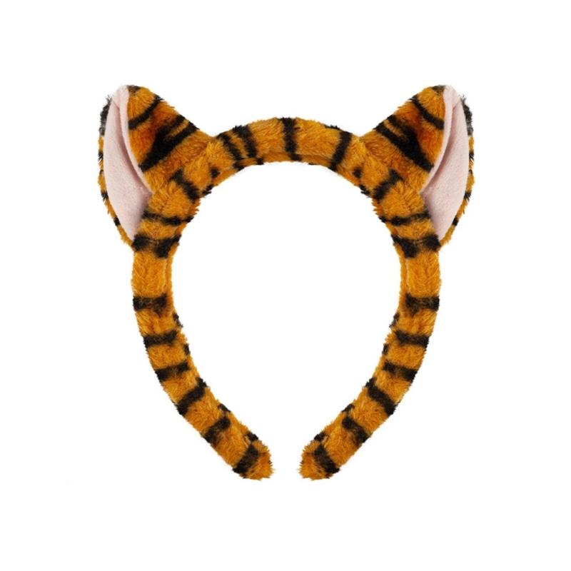 Animal Tigre Costumes Tigre Ears Headband Tail Bowtie Animal Fancy Costume Kits Halloween Cosplay Party Accessories