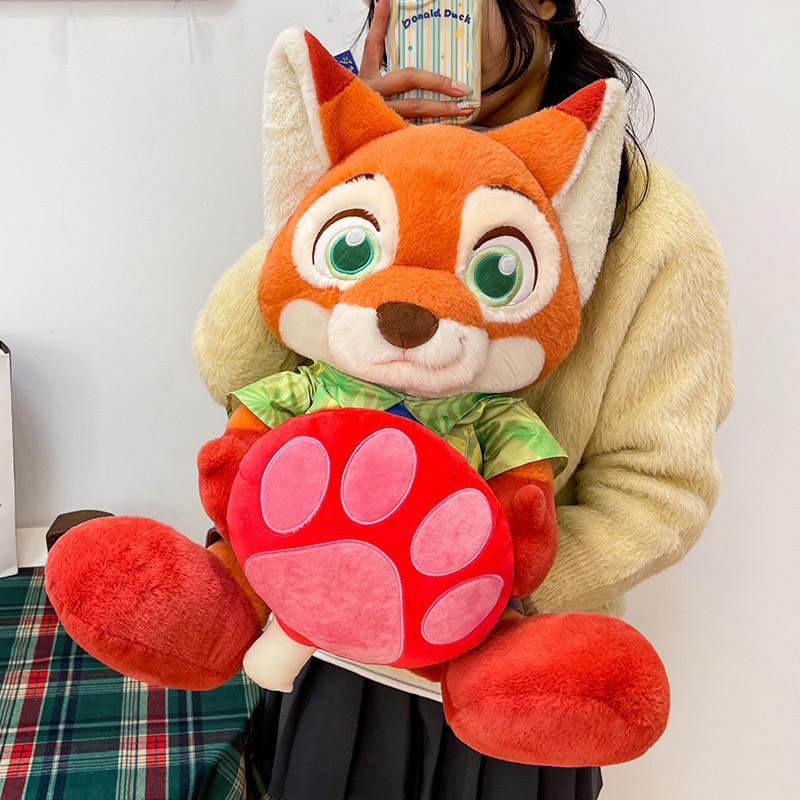 Zootopia Nick Judy Plush Toy With Short Plush Material For Kids Bedroom Decor MushroomFox