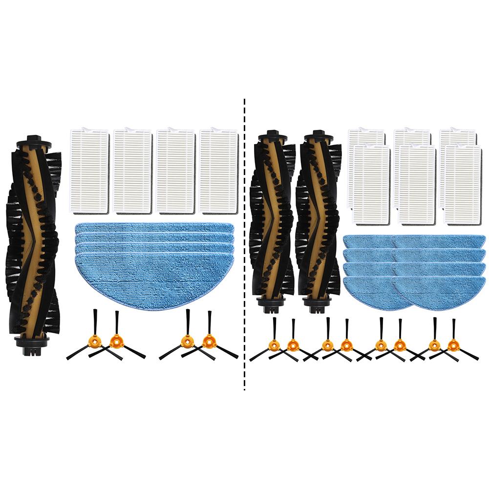 For Cecotec For Conga M50 /M50 For X-Treme Robotic Vacuum Cleaner 1 Set Main Side Brush/Filter/Mop Parts Set