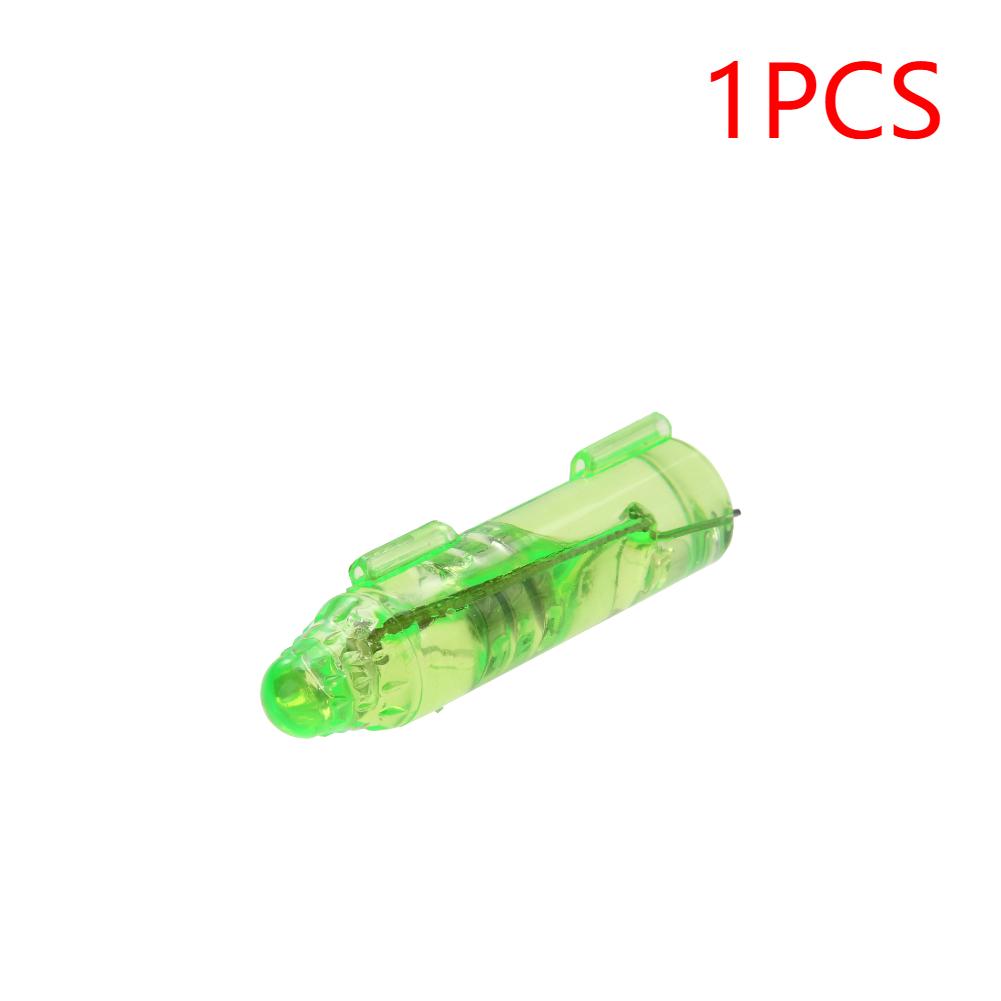 1-5 STÜCKE LED Anlockendes Fischlicht Längliche Form Angelköderlicht Unterwasserangeln Tintenfischangeln Köder Leuchtende Köder Werkzeuge