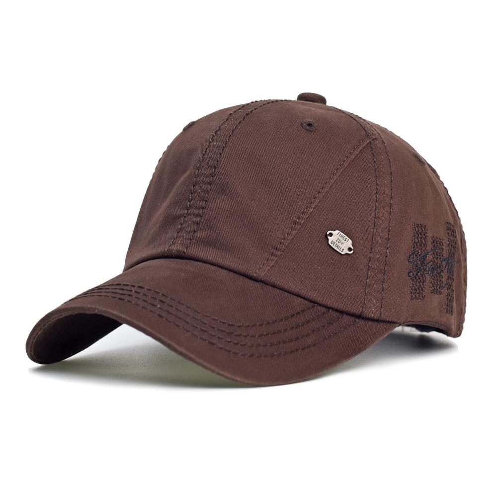 Four Seasons High-Quality Washed Cotton Baseball Cap Men Women Casual Vintage Dad Hat Adjustable Trucker Style Low Profile