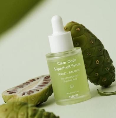 Clear Code Superfruit Serum 30ml – Leichtes, beruhigendes Serum für zu Akne neigende Haut