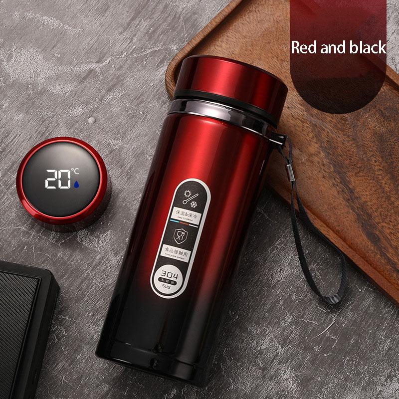 500ML LED Temperature Display Stainless Steel Thermos Sports Thermos Keep Hot and Cold Hot and Cold Insulated Cup