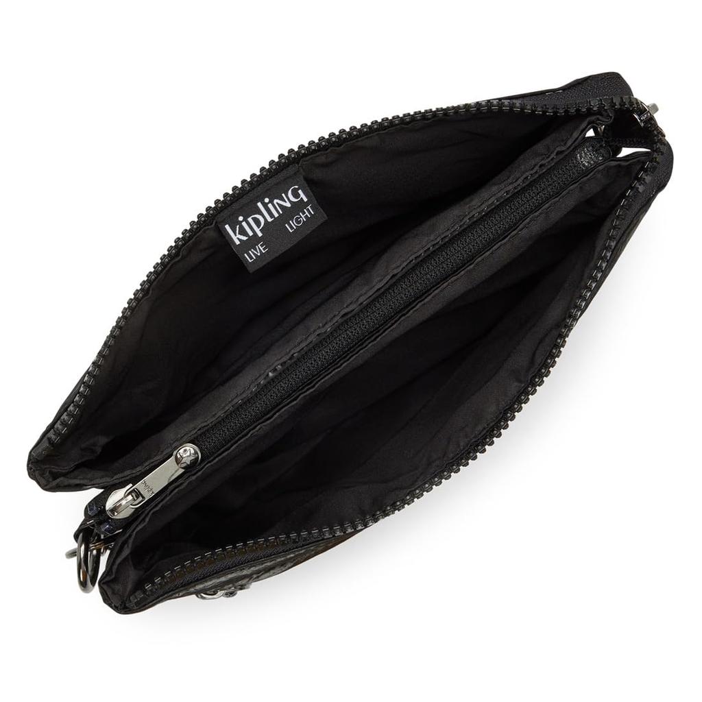 RIRI ZIP Jet Black Glam KI60253RC 1L [Kipling]