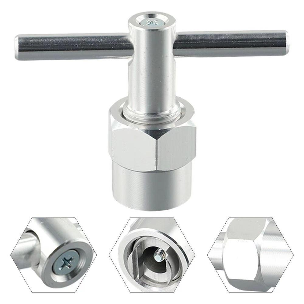 Lightweight Faucet Core Removal Tool Multifunctional Bathroom Spanner Wrench  For Home Repair Bolts