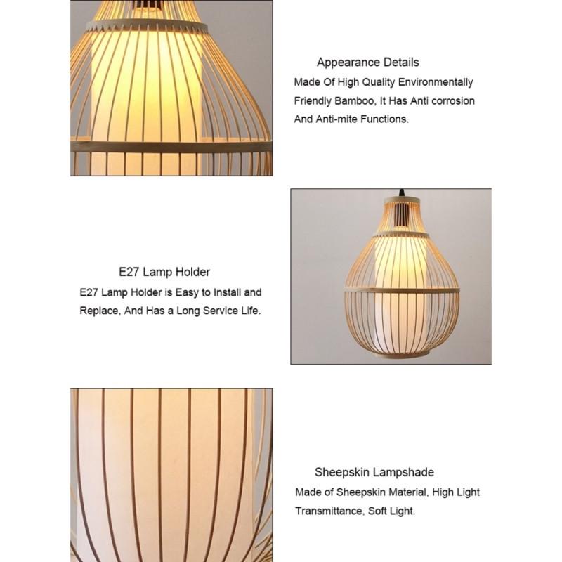 Hanging Lamp Light Fixture Living Room Decorative Simple Chinese Modern Creative Bamboo Chandelier Warm White At Affordable S Free Real Reviews With Photos Joom Hanging Lamp Light Fixture Living, How To Install Hanging Lamp Shade