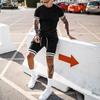 Men's Casual Summer Shorts and Short-Sleeve T-Shirt Set