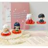 4 Pezzi/Set Anime INUYASHA Giocattolo Figura Kikyo Sesshoumaru Higurashi Kagome Bambola Cartoon Regalo per Bambini