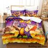 Spyro Reignited Trilogy Bettwäsche Kollektion Einzelbett Twin Full Queen King Size Bett Kollektion Schlafzimmer für Erwachsene und Kinder Bettbezug Kollektionen Anime Spiel