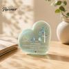 Sentimental Christmas Gifts for Besties Heart Ornament with Heartwarming Message, Best Friend Decorative Ornaments Car Keepsake, Acrylic Desk
