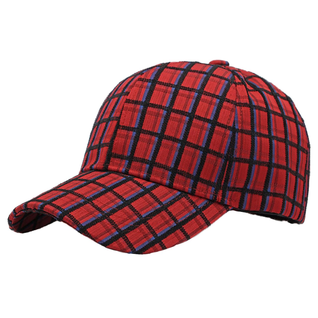 

Checkered Casual Checkered CZA304 [White Fang] Cap, Design, Hat, Pattern, Stylish, Men s, Women s, (Red)