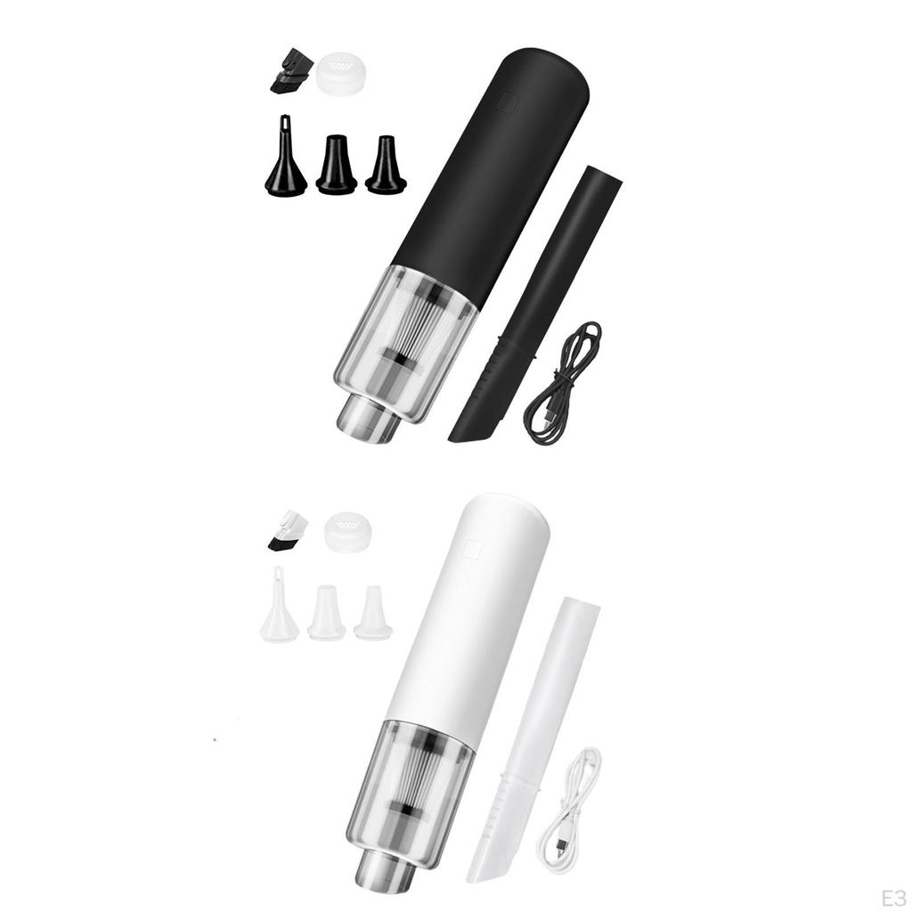 Handheld Cordless Vacuum Cleaner, Portable Hand Car Cleaner Lightweight Air Duster for