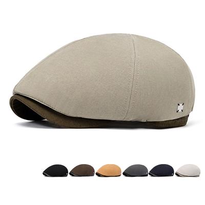 Summer Newsboy Hat Men's British Vintage Cap Outdoor Sunscreen Sun Hat Beret