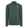 Castore Mens Body Mapped Quarter Zip Fleece Top