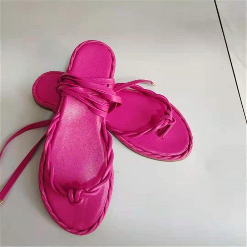 Damenmodetrend: Rutschfeste, bequeme, leichte Riemchensandalen mit weicher Sohle