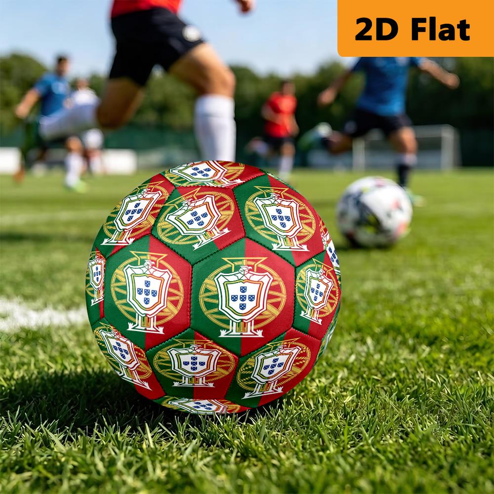 Maritime Heritage Royal Emblem Soccer Ball Suitable for Both Training and Competition Wear-resistant and Slip-resistant High Elasticity