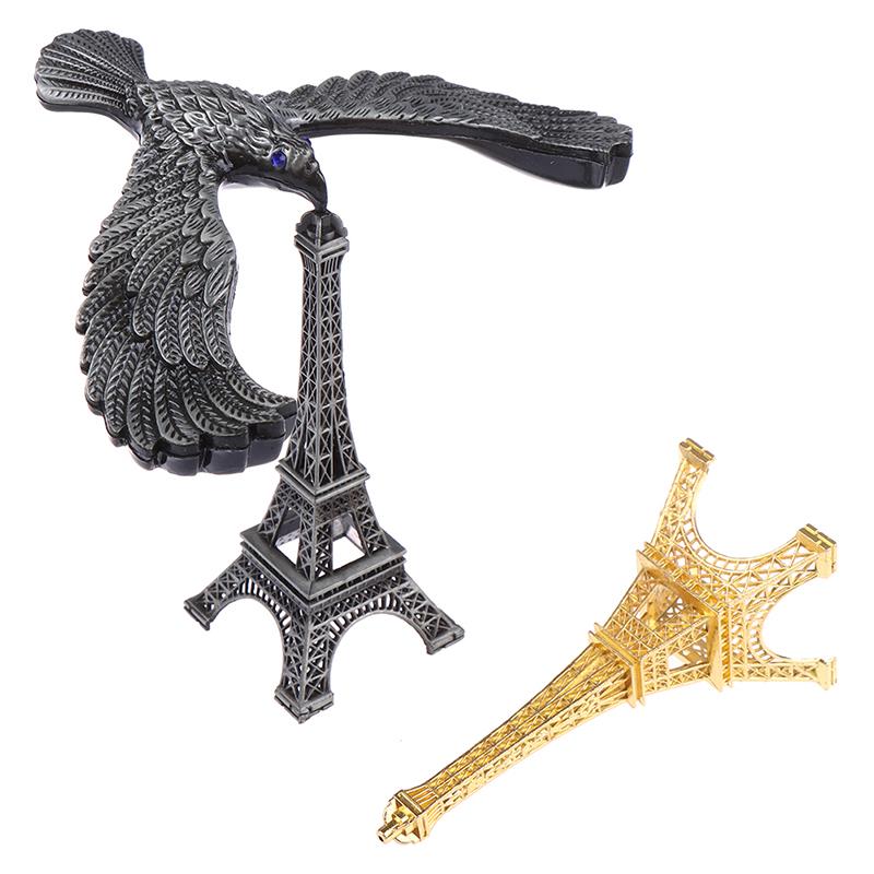 Alloy Tower Model Balance Eagle Bird Miniature Figurines Decompression Toy