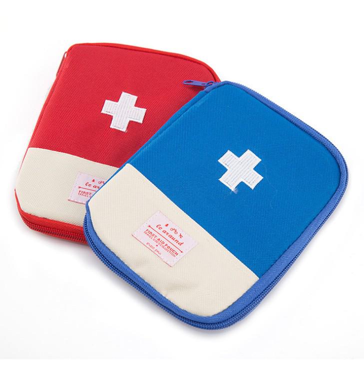 Best-Selling Portable Medical Storage Bag: Compact First Aid Travel Pouch with Oxford Cloth and Zipper Closure