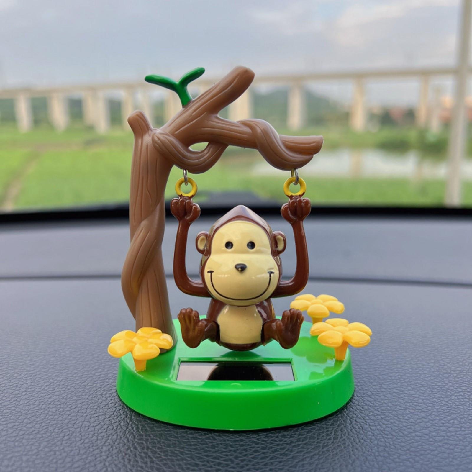 

Мультяшный качающийся мишка, кукла, подвеска в машину, креативная пластиковая качающаяся обезьянка One Size