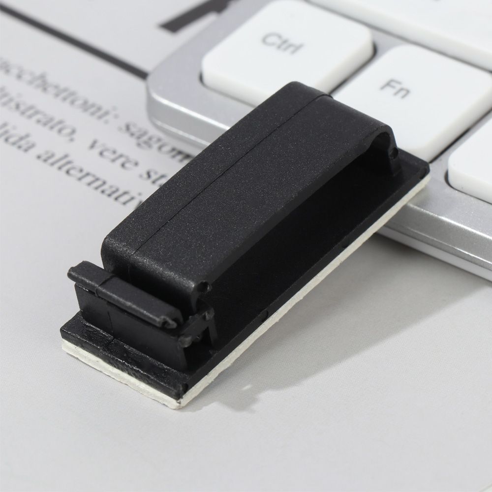 Supplies Table Desk Storage Cord Management Cable Clamp Cable Clips Wire Tie Self-adhesive