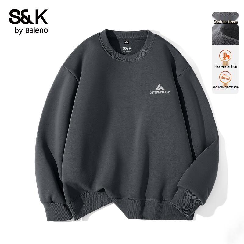 Baleno Men's S&K Series Warm Round Neck Sweatshirt