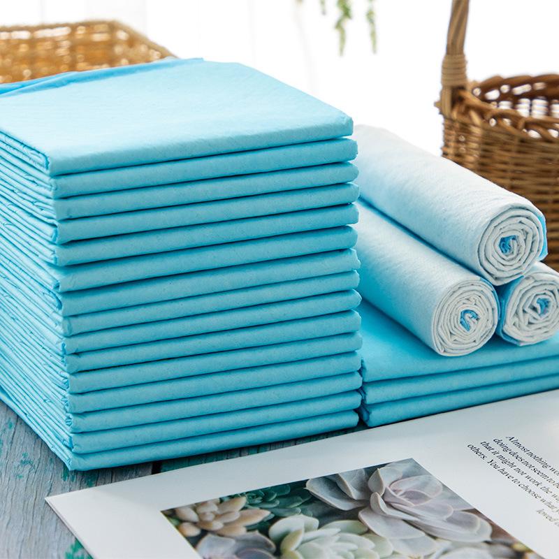 Thickened Absorbent Dog Diapers - Deodorizing Pet Pads, Pack of 100 for Teddy and Golden Retrievers