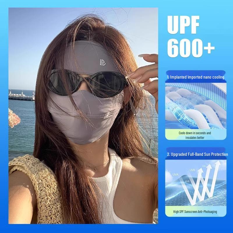 

Women s Summer UV Protection Ice Silk Full Face Mask