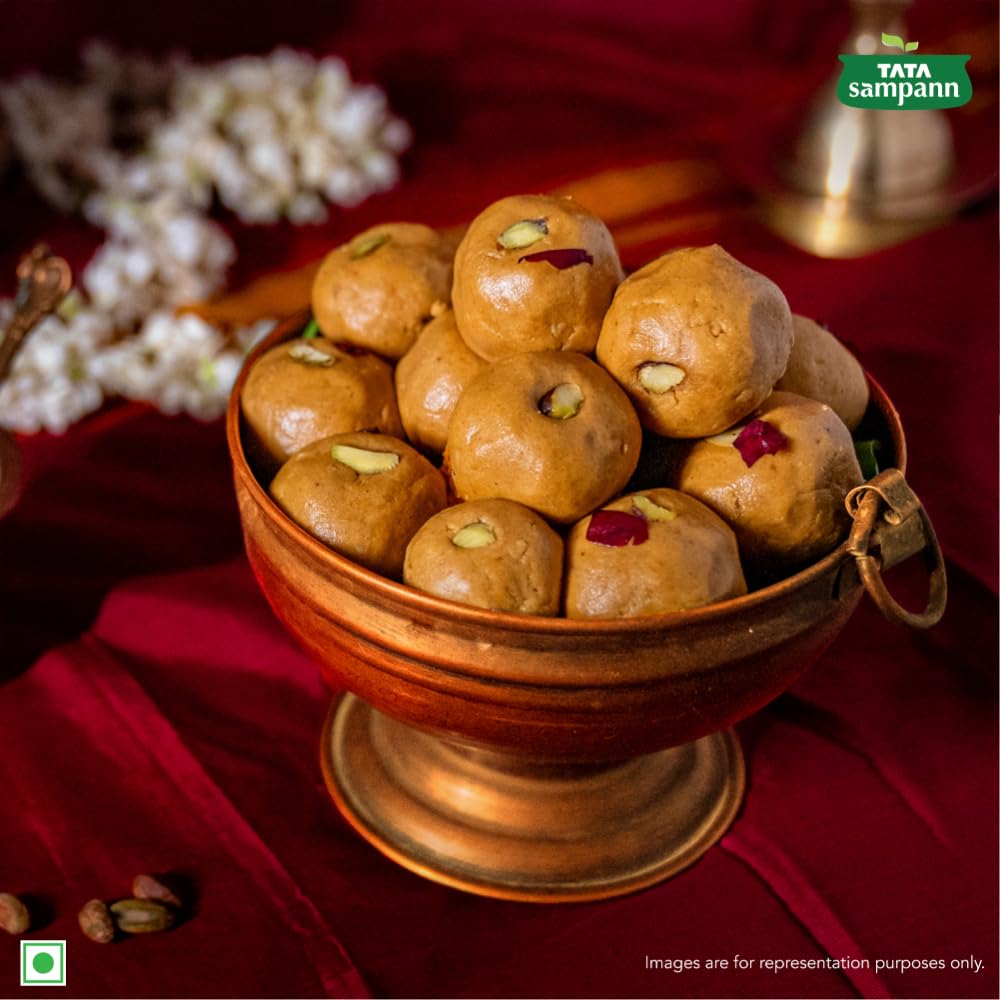 Tata Sampann 100% Chana Dal Fine Besan Gram Flour 1 Kg Pack Premium Quality Indian Cooking