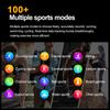 Sports Smart Watch Men Compass 1000mAh Large Battery Bluetooth Call 1.46 Inch Health Monitoring Waterproof Smartwatch  New