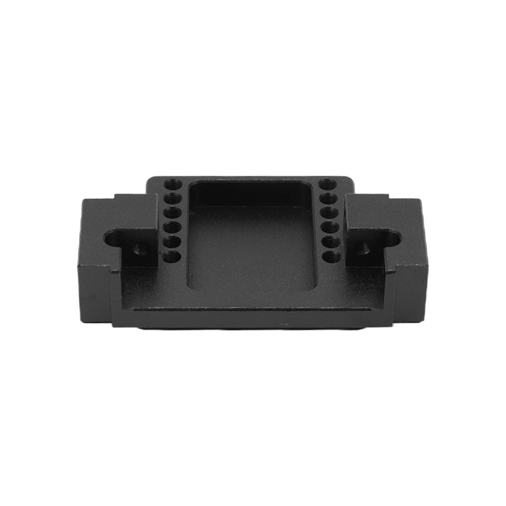 114 Metal Front Cross Beam Aluminum Alloy Movable RC Truck Assembly for Tamiya RC TruckBlack