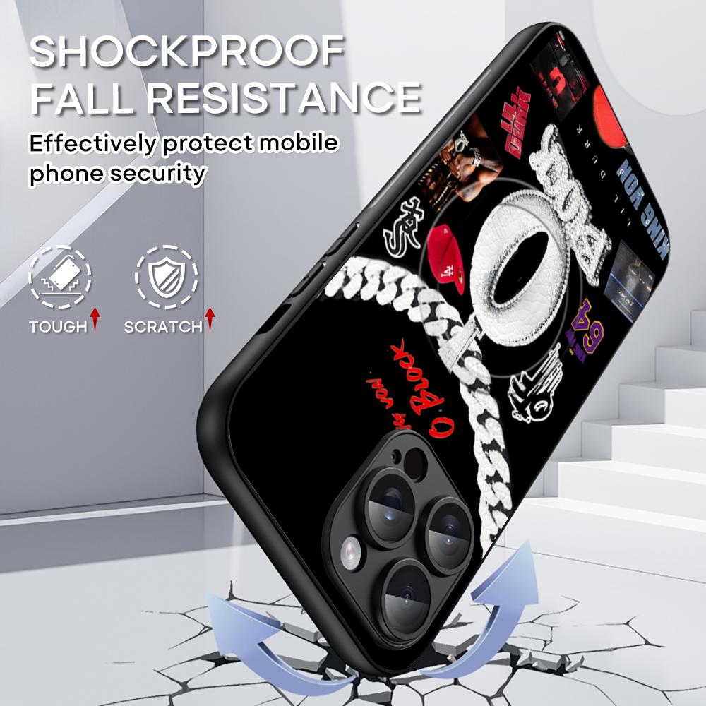Singer King V-vons Hot Cool Phone Case For iPhone 17 16 15 14 13 12 11 Plus Pro Max High-end Luxury Magsafe Sheepskin