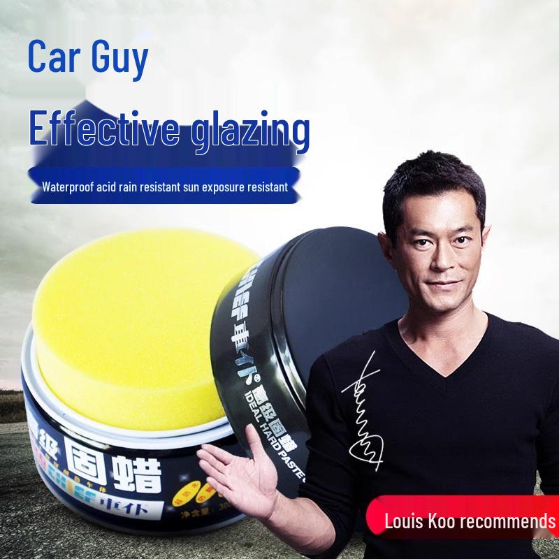 Carplan Advanced Solid Wax: Black & White Car Polish for Maintenance and Shine