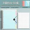Comfort Grip Thick Ring Binder Notebook, B5/A4 Loose-Leaf Refill, Ideal for Junior High Students
