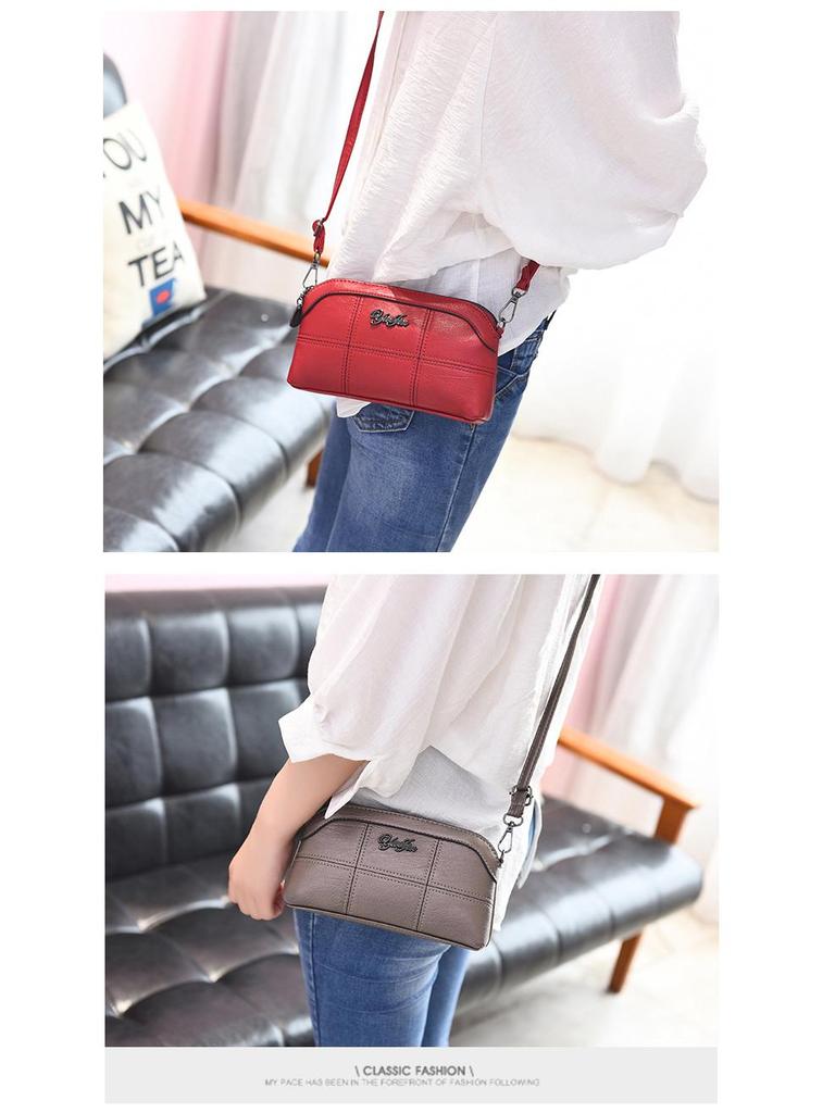 2024 New Korean Style Embroidered Crossbody Handbag for Middle-Aged Moms