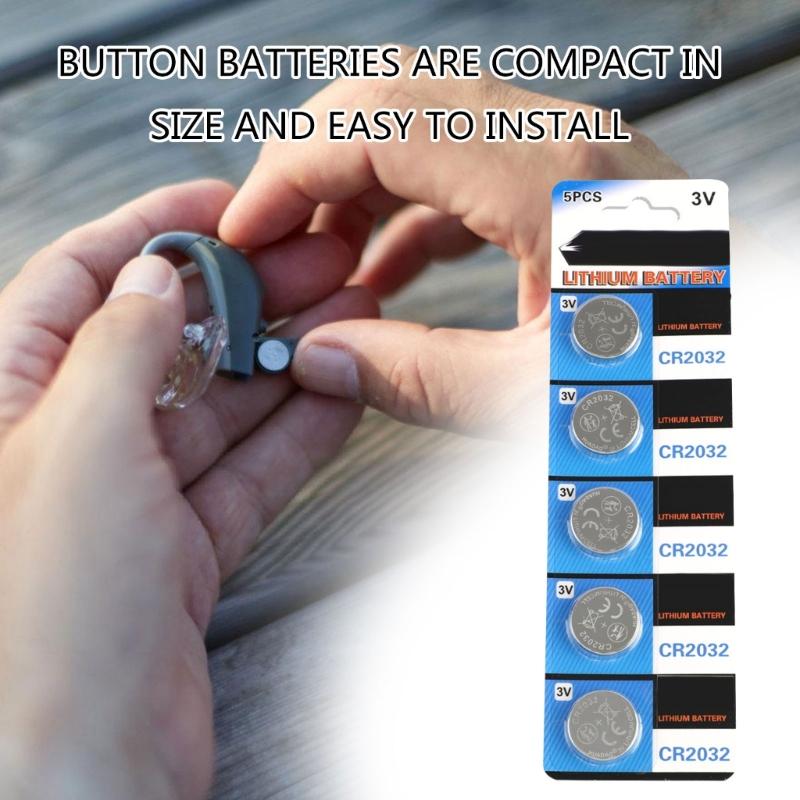 5/10Pcs 3V Lithium Batteries CR2032 For Remote Control LED Light Toy Clock Watch CR2032 Button Coin Cells Battery