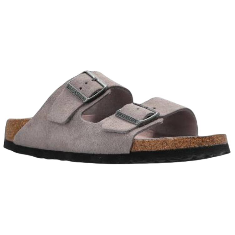 Birkenstock Arizona BS Simple Comfortable Outdoor Breathable Rubber Slide Sandals Women Sandals Gray 1031596
