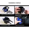 2 in 1 Car Cup Phone Holder Universal Car Air Vent Cup Bottle Holder Car Drink Stand Compatible with Most Smartphones and Cups