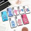 Classic C-Cute C-Care B-Bears Phone Case For Samsung S 25,24,23,22,30,21,10,9,Ultra,Plus,Lite,FE,4,5 G Soft Black Case