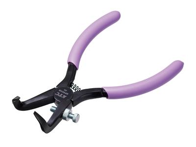 Kyoto Tool Clip Clamp Tip AP205B (KTC) Pliers, 80° Angle,