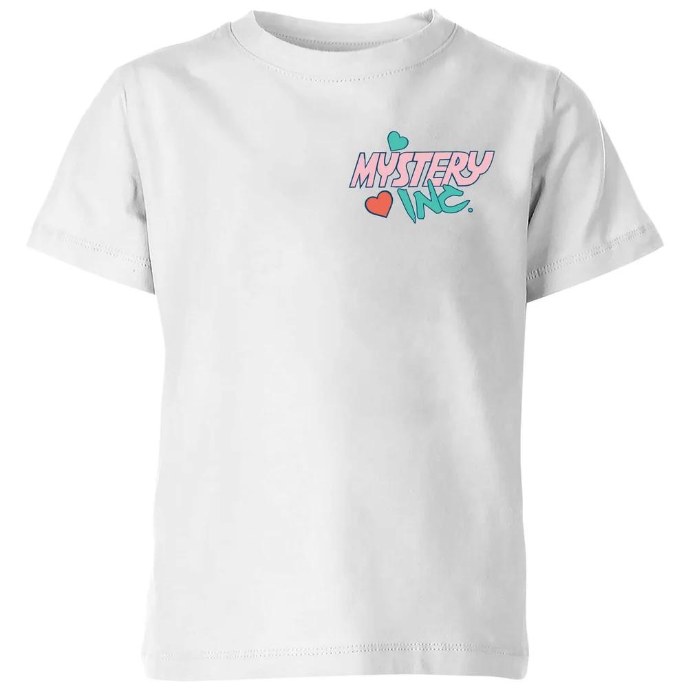 Mystery Inc Pocket Kids  T-Shirt - White - 3-4 Years 130