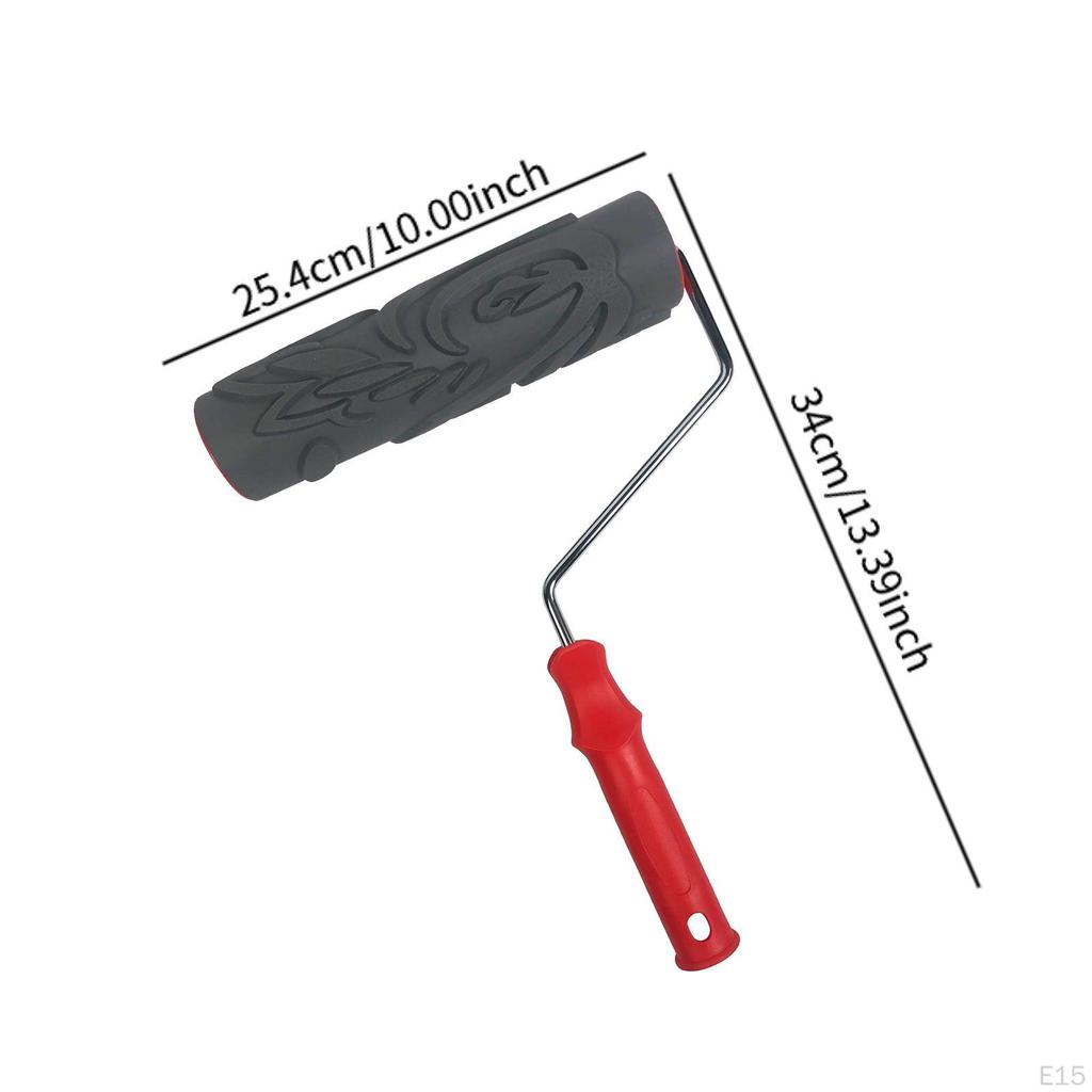 10palcový malířský váleček, malování, dekorace, reliéfní textura, guma, víceúčelový